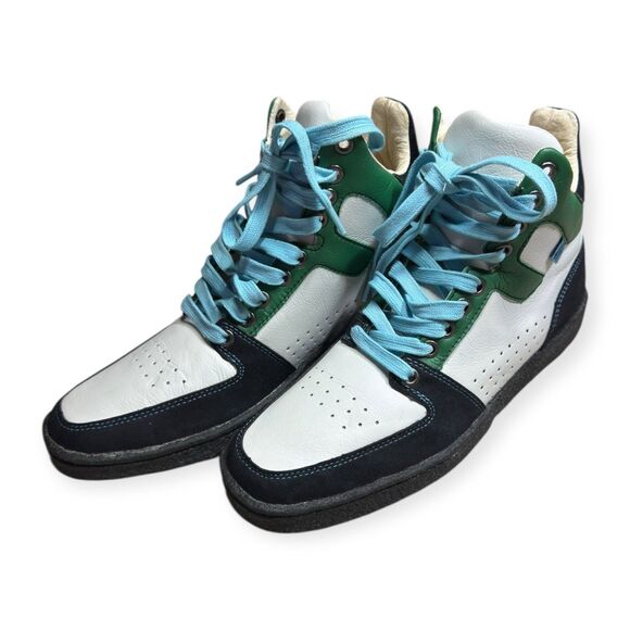 John Fluevog High-Top Sneakers Men\'s Size 6 Shoes Unisex Colorful